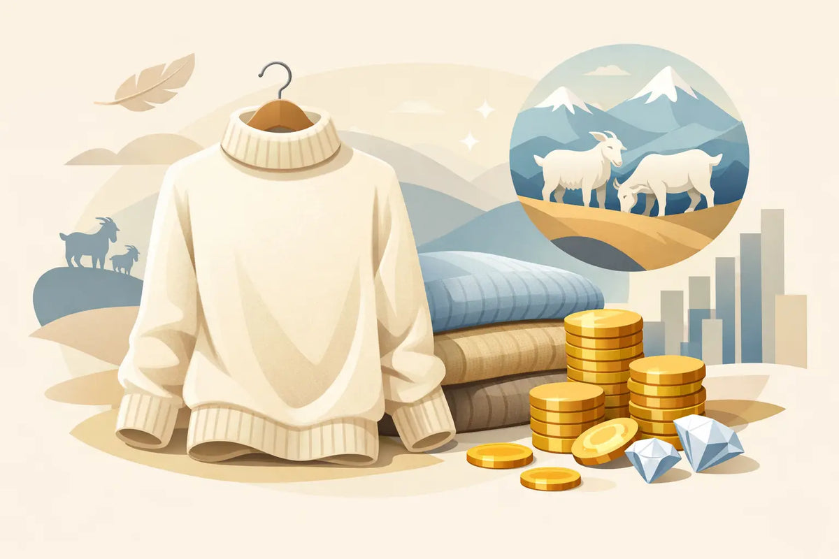 Why Cashmere Costs More Than Other Knitwear
