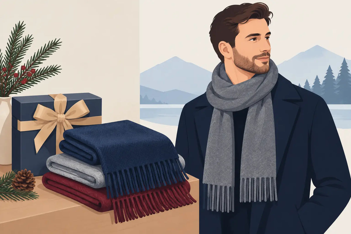Men's Scarf Gifts That Feel Considered This Winter