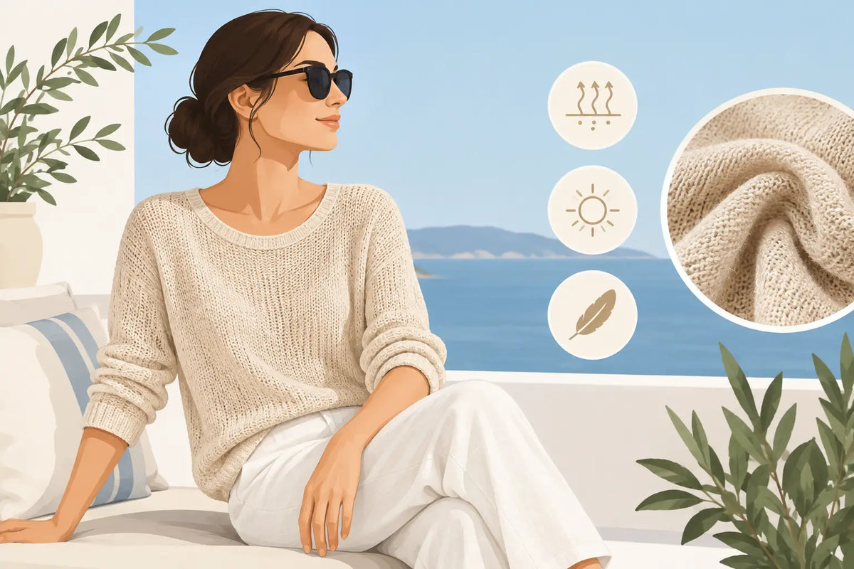 Why Linen Knitwear for Summer Works So Well