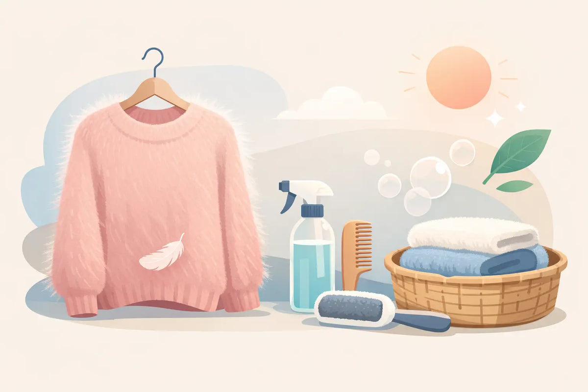 Mohair Knitwear Care That Preserves Its Halo
