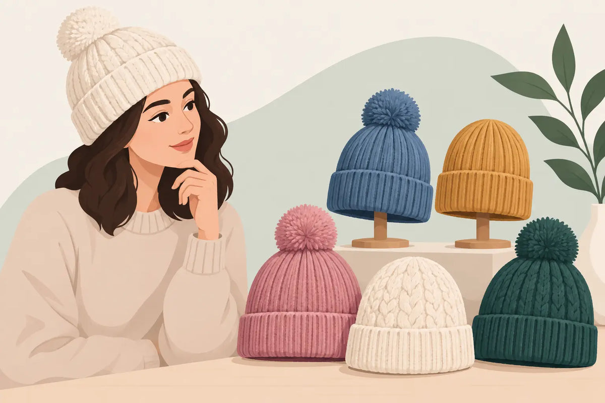 Knitted Hats: How to Choose a Beautiful One