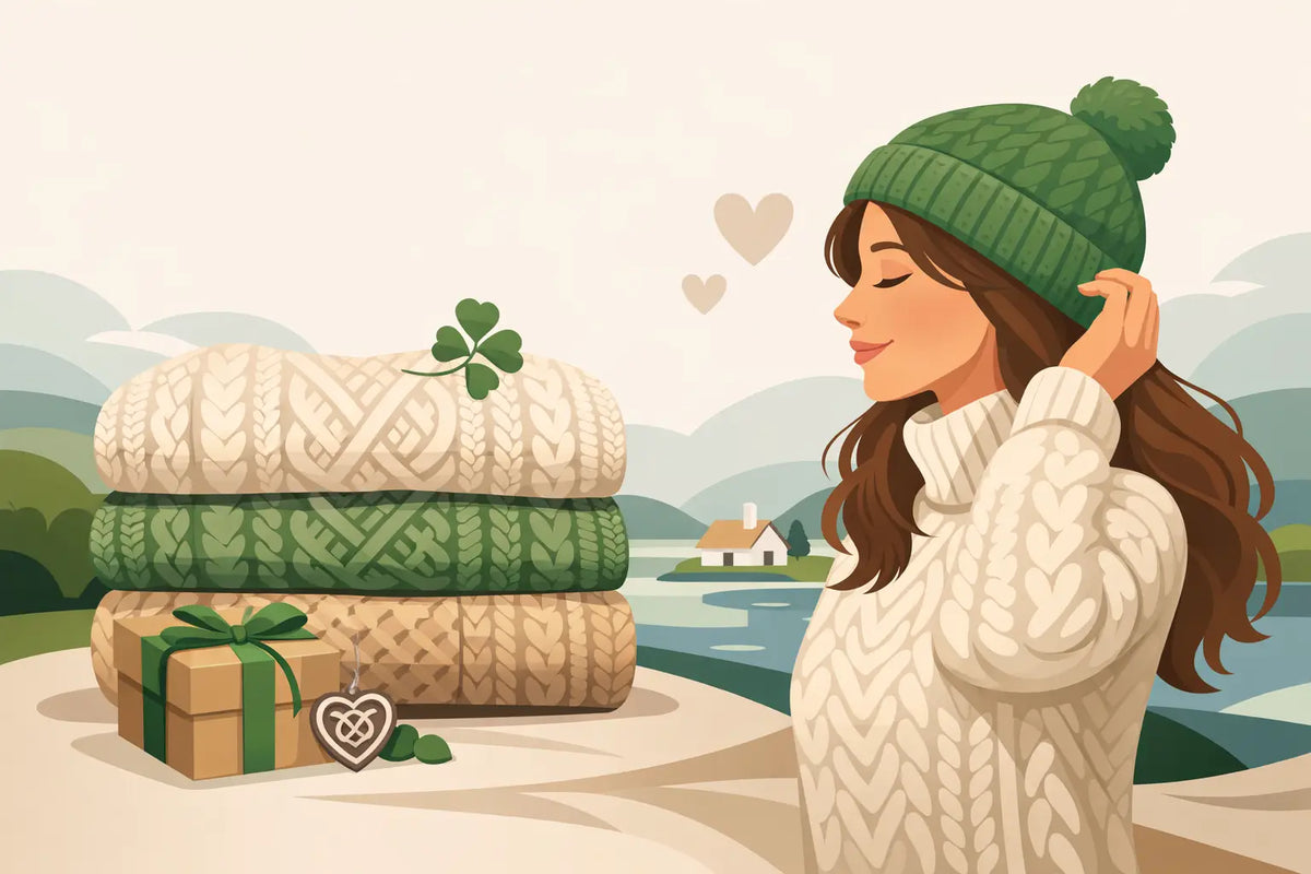 Irish Knitwear Gifts for Her That Feel Special