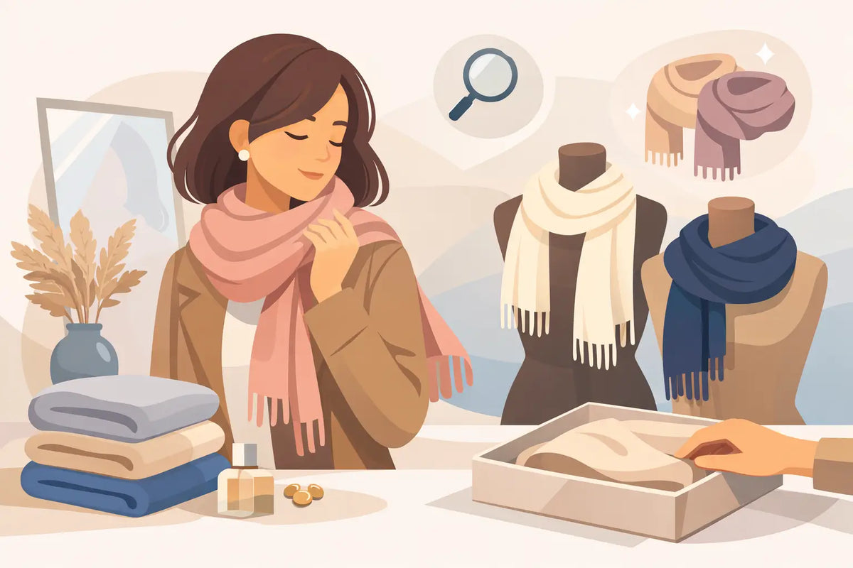 Cashmere Scarves for Women: How to Choose