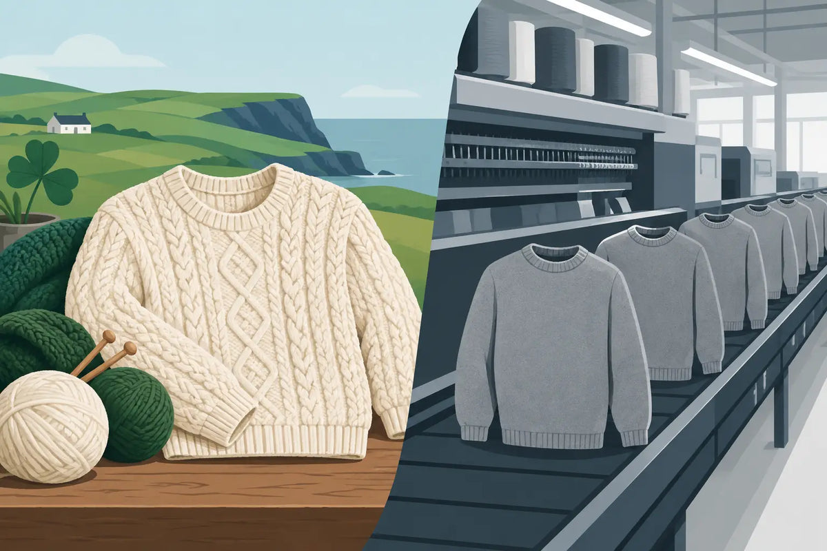 Irish Knitwear Versus Mass Production: The Difference