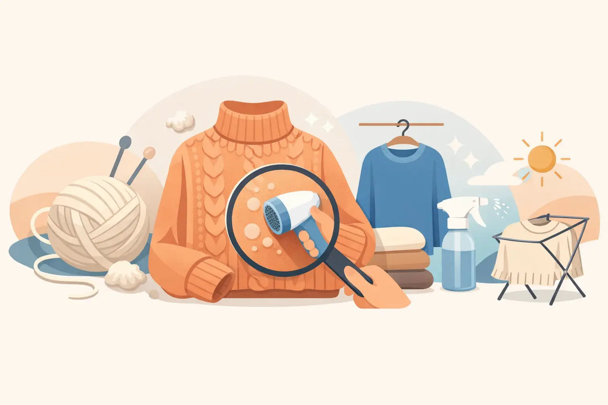 How to Prevent Wool Pilling and Keep Knits Beautiful