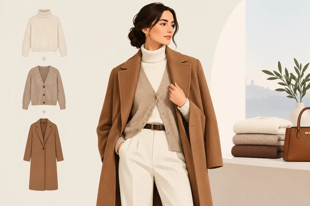 How to Layer Knitwear with Lasting Elegance