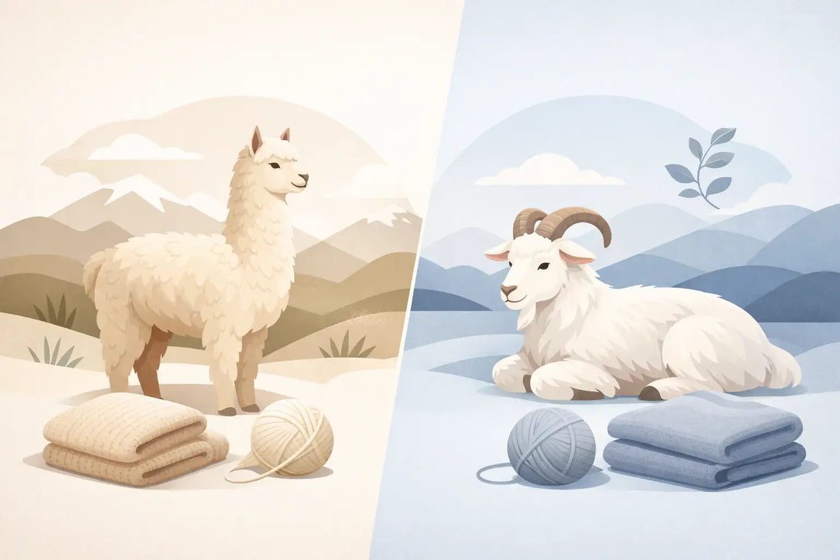Alpaca Wool vs Cashmere for Everyday Luxury