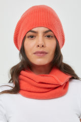 Snood Cachemire Orange