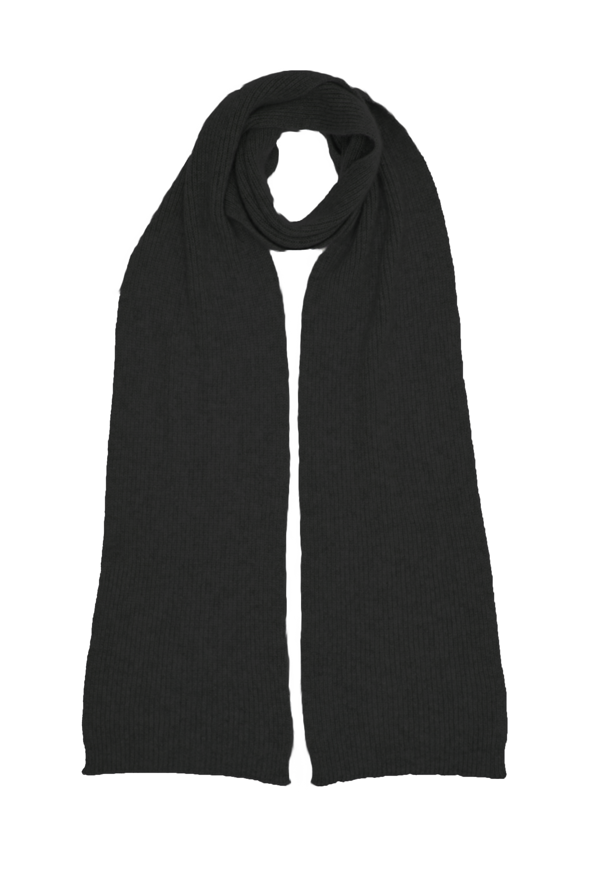 Men&#39;s Cashmere Rib Scarf