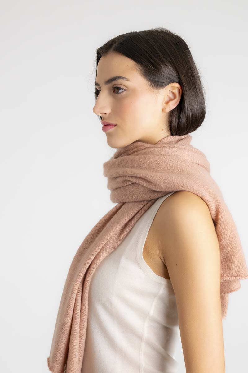 Cashmere Travel Wrap Macaroon