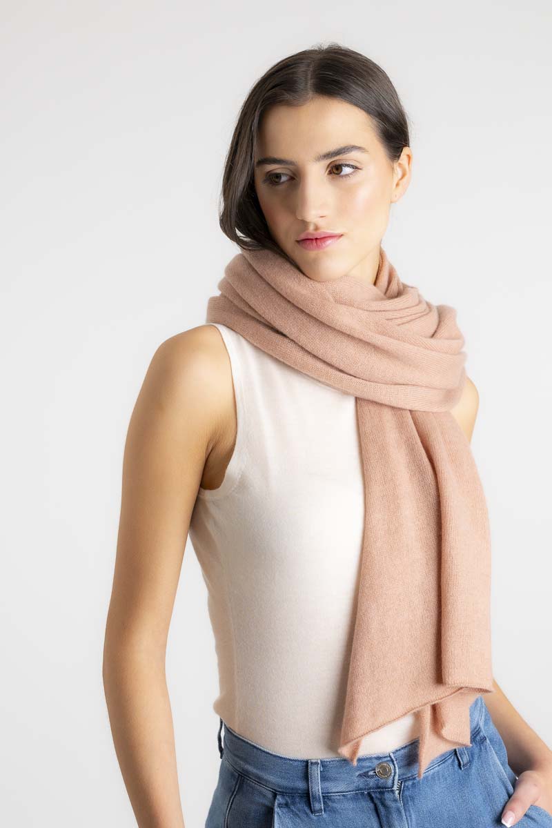 Cashmere Travel Wrap Macaroon