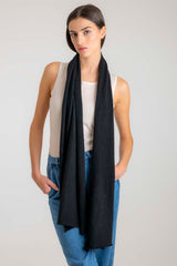 Cashmere Scarf Black