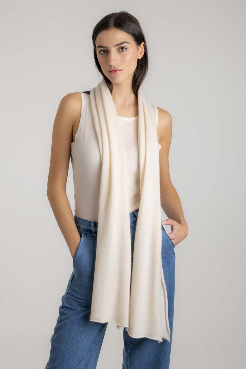 Cashmere Scarf Champagne