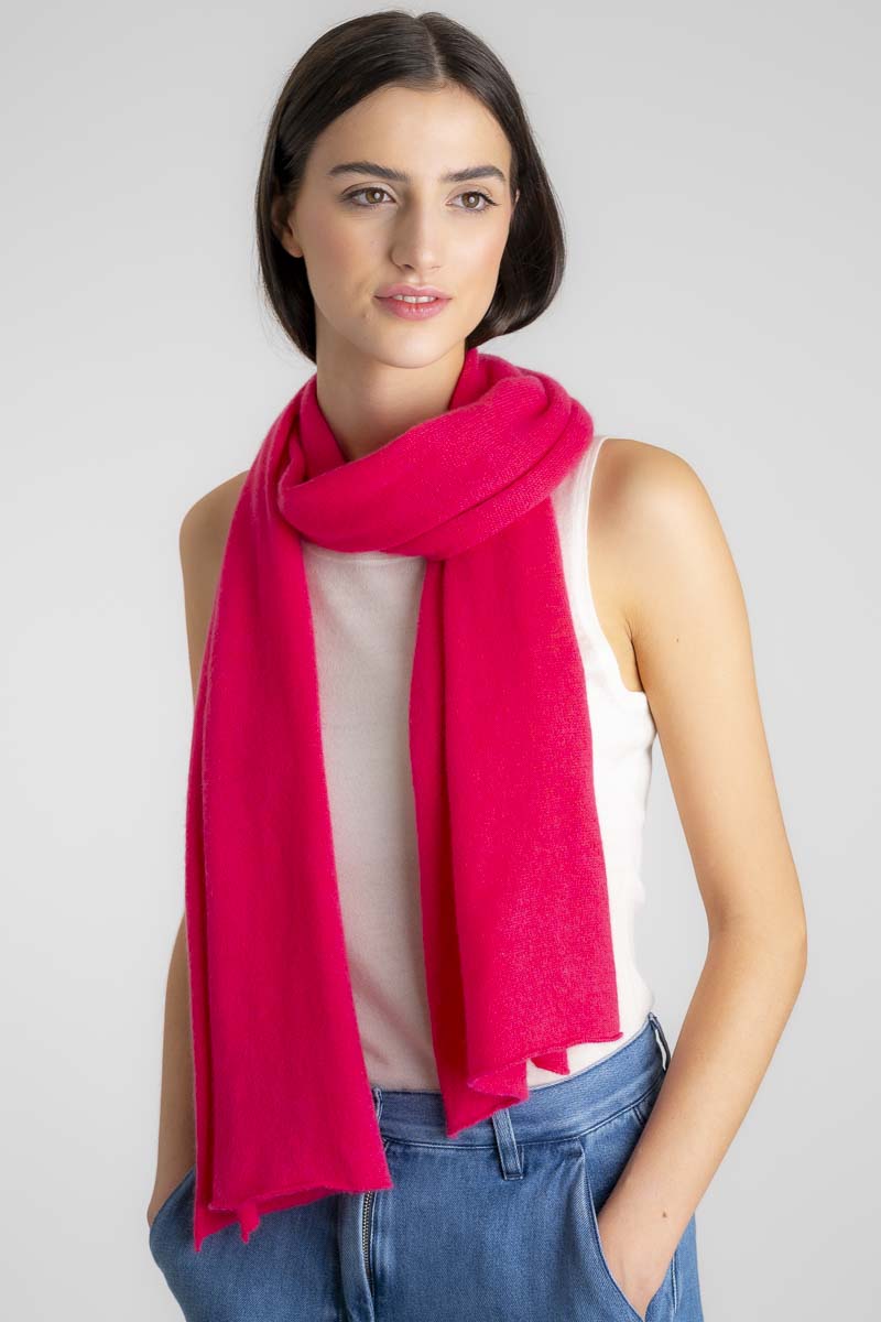 Cashmere Scarf Hibiscus