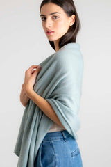 Cashmere Travel Wrap Mint