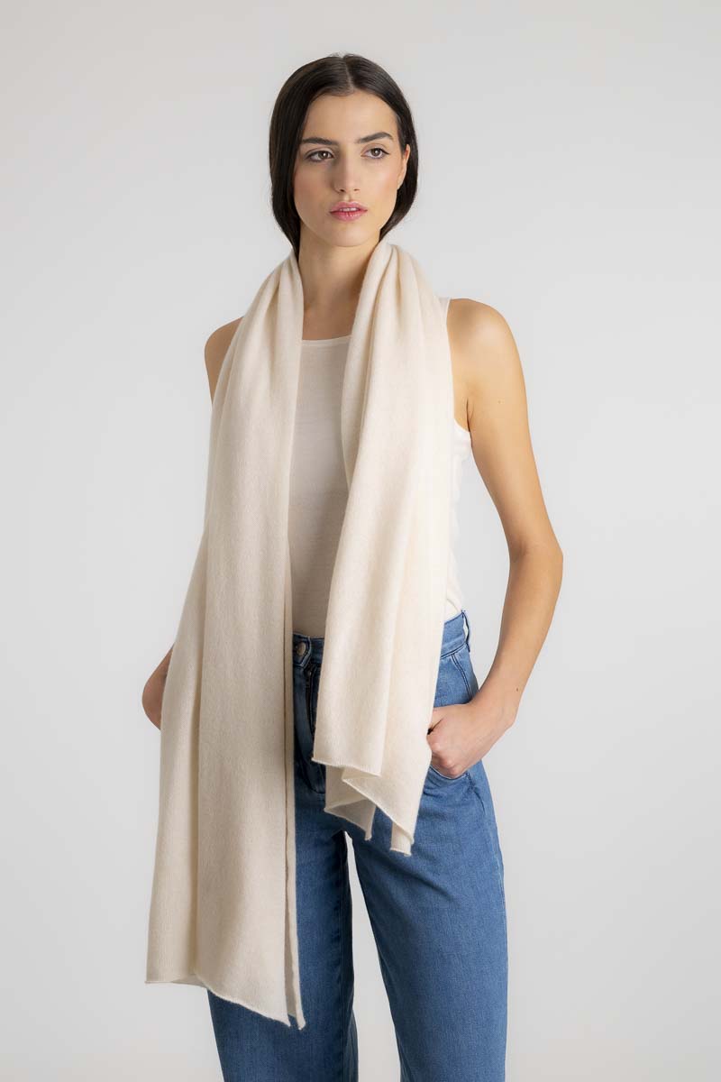 Cashmere Travel Wrap Champagne