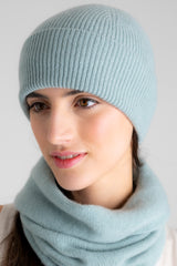 Chapeau et snood de style pêcheur