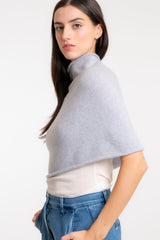 Cashmere Half Poncho