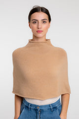 Cashmere Half Poncho