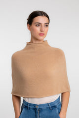 Cashmere Half Poncho