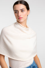 Cashmere Half Poncho