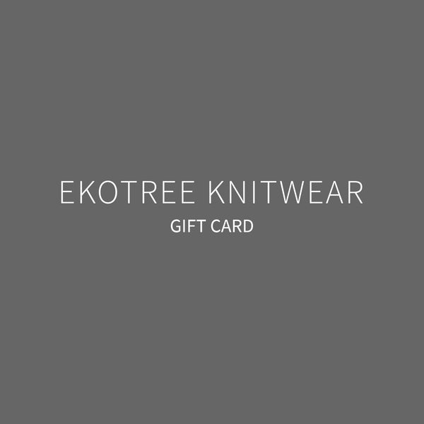 Ekotree Cashmere Gift Card