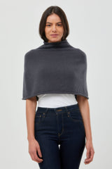 Cashmere Half Poncho