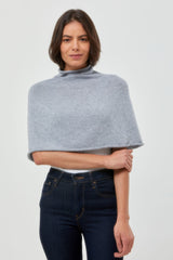 Cashmere Half Poncho