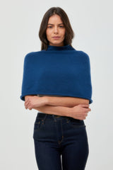 Cashmere Half Poncho