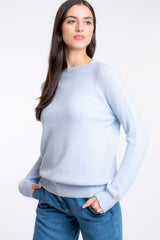 Cashmere Raglan Sweater Sky