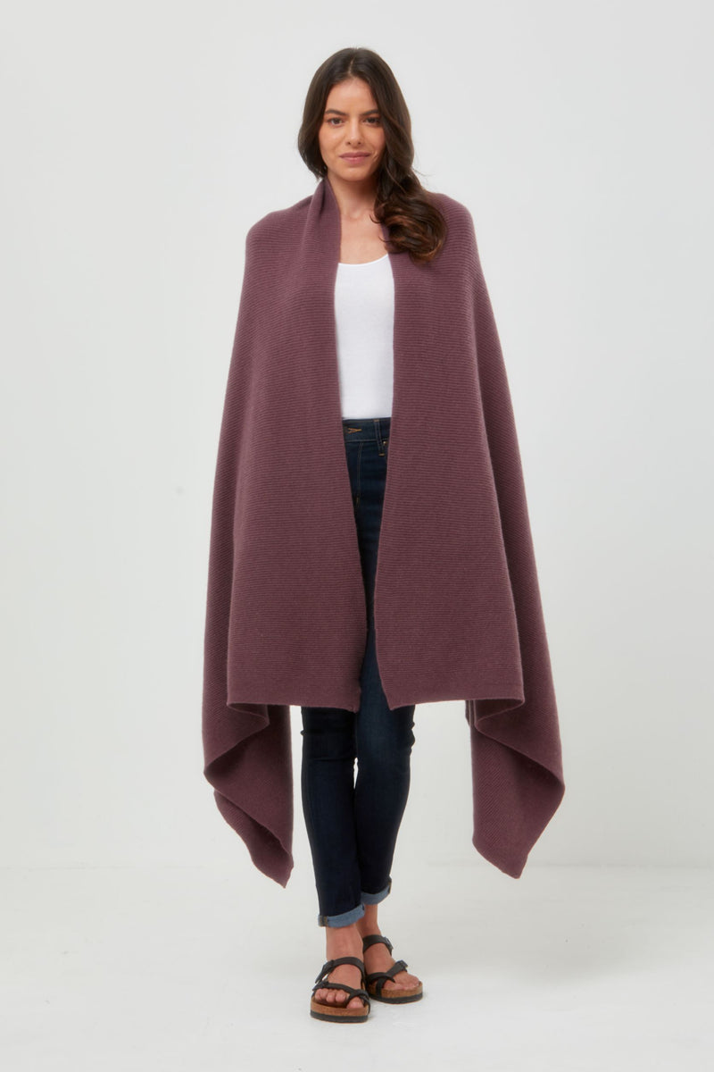Blanket Wrap in Berry