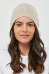 Cashmere Aran Beanie