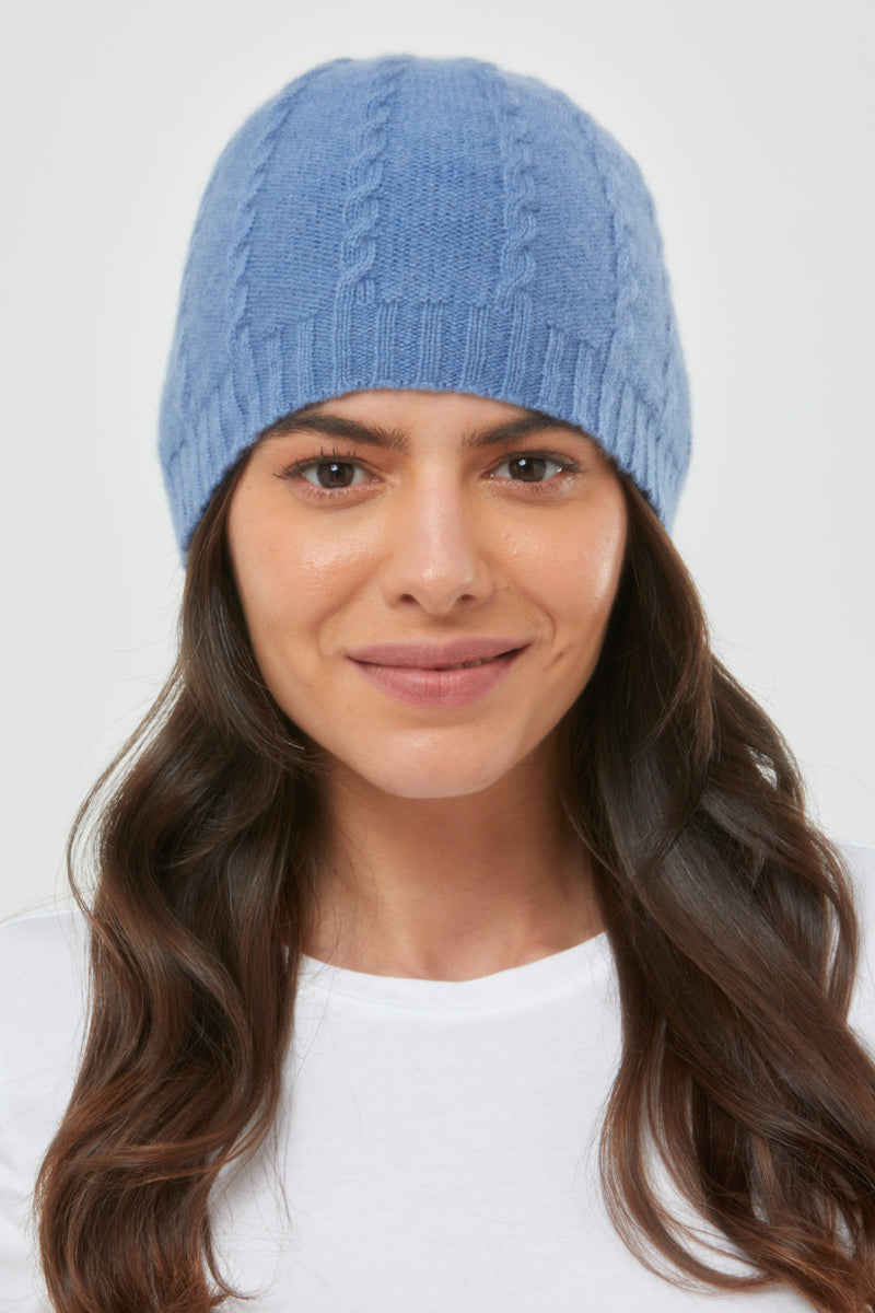 Cashmere Aran Beanie