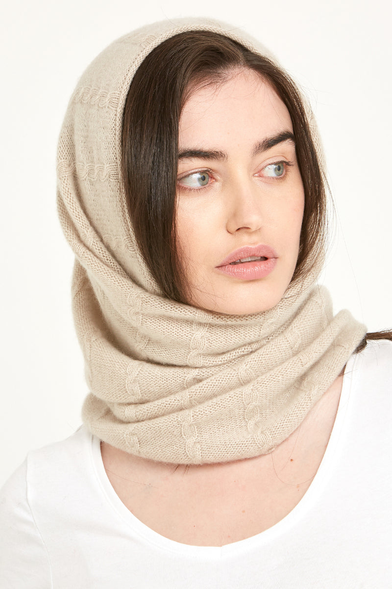 Cashmere Cable Snood