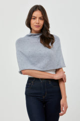 Cashmere Half Poncho