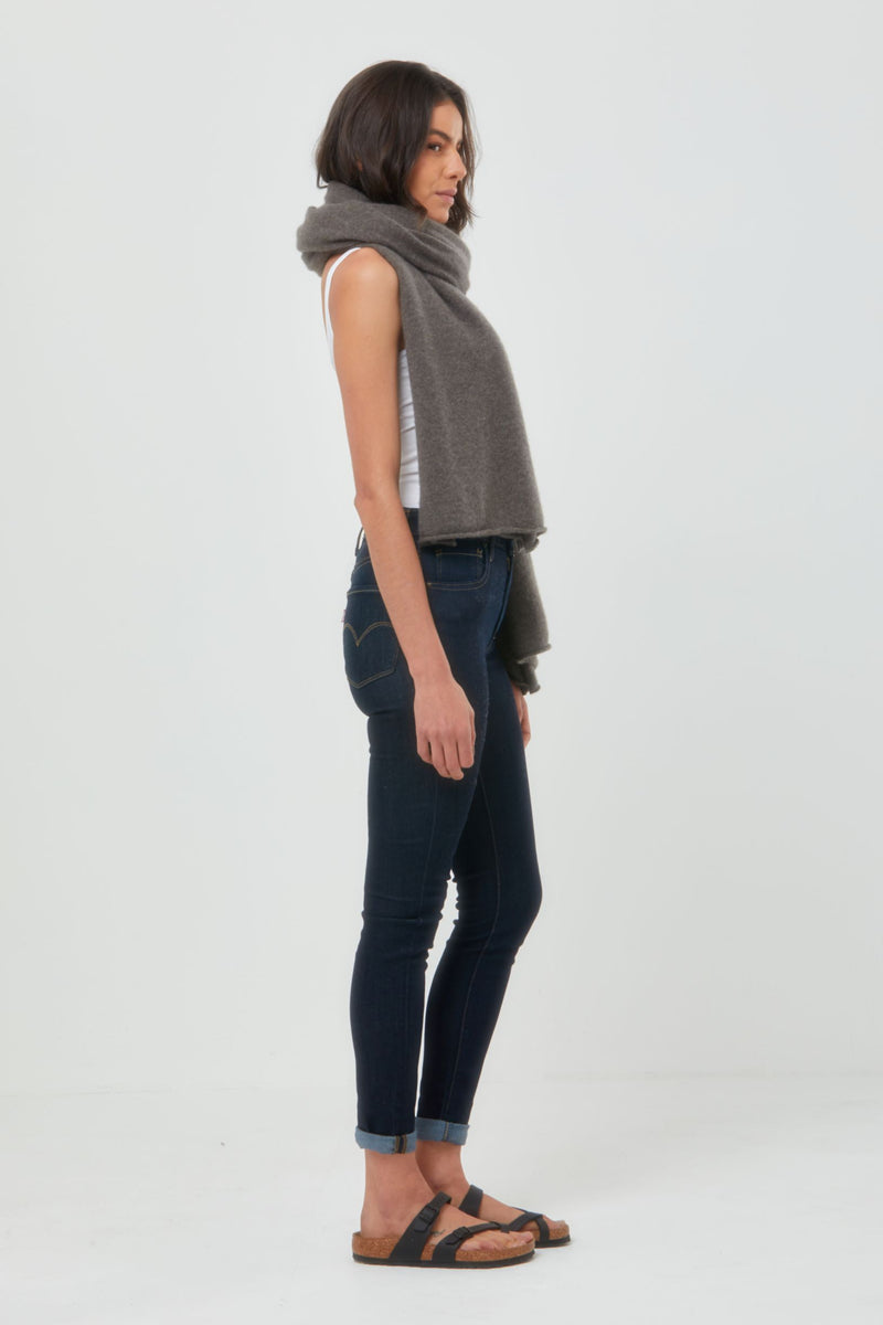 Cashmere Travel Wrap Brown
