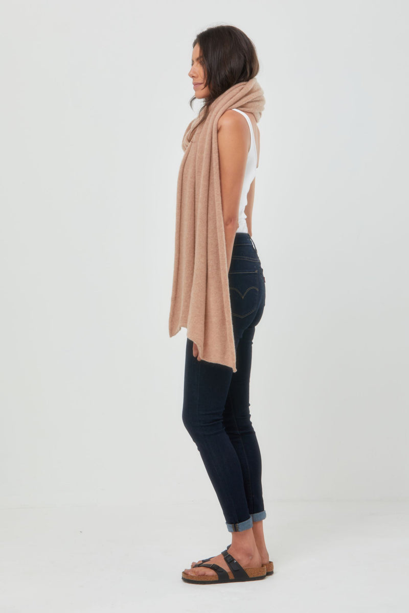 Cashmere Travel Wrap Dune