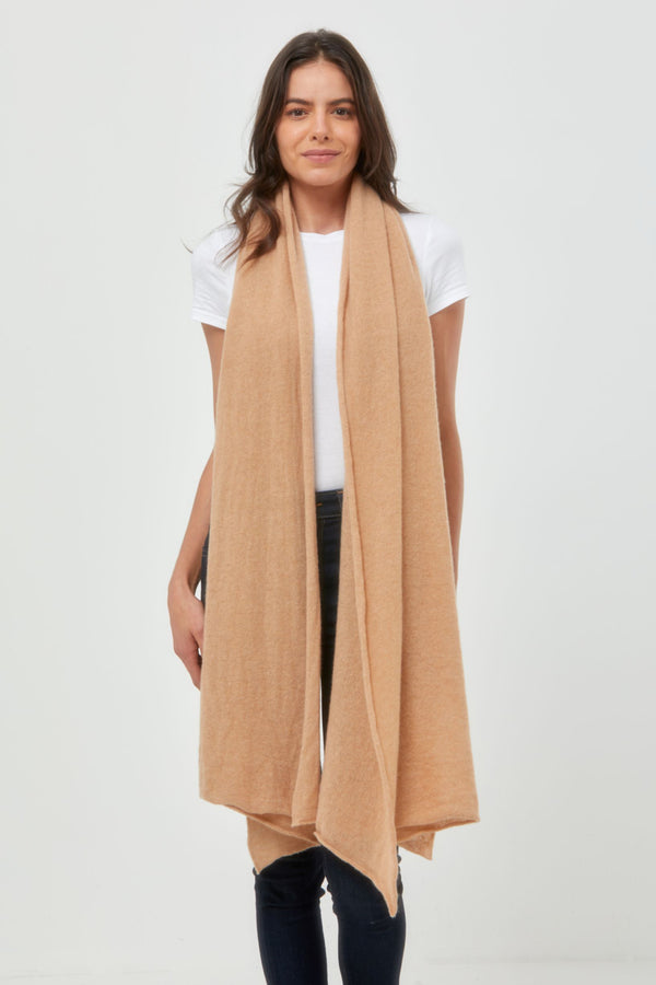 Cashmere Travel Wrap Sand