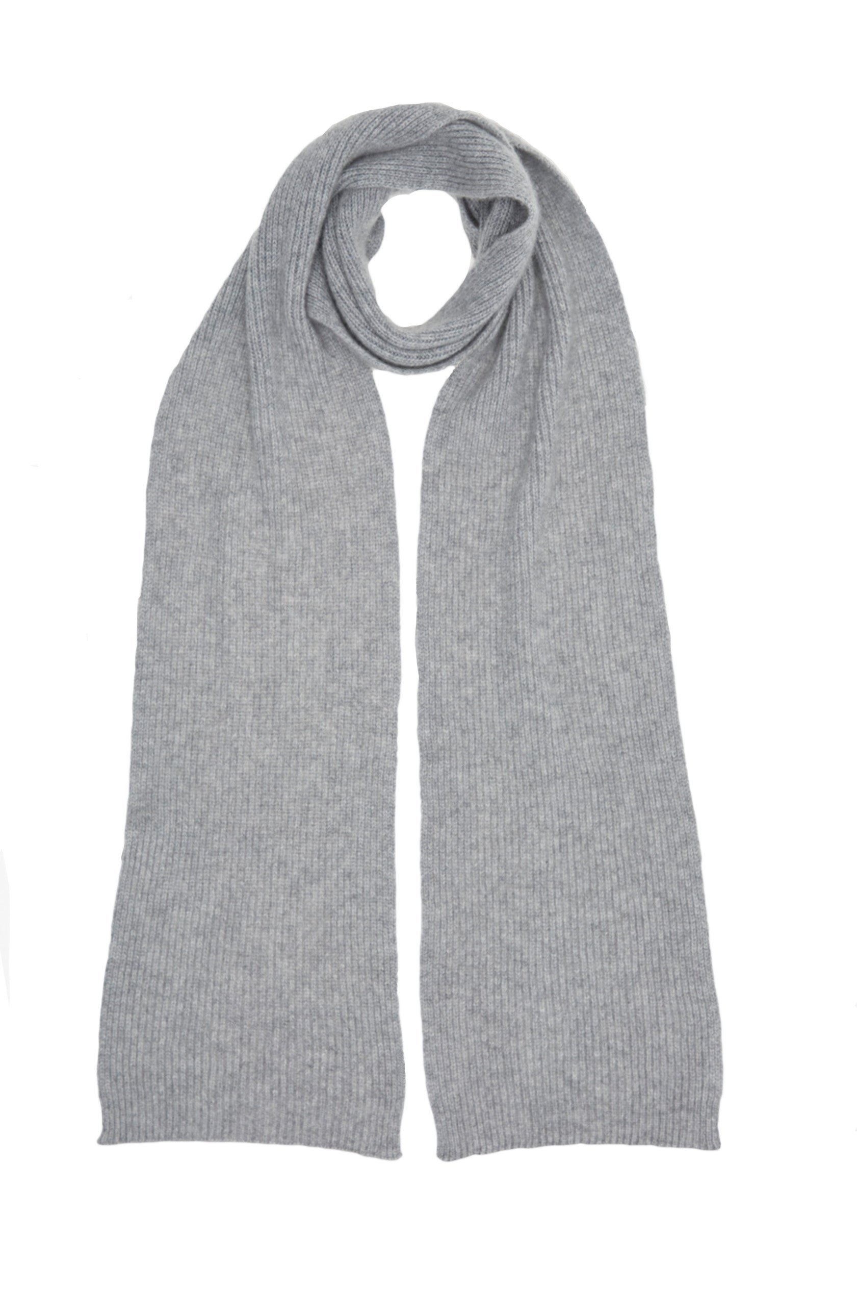 Men&#39;s Cashmere Rib Scarf