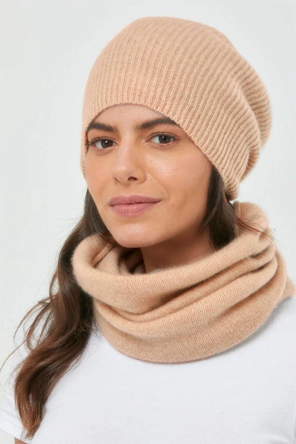 Bundle: Slouch Rib Hat & Snood